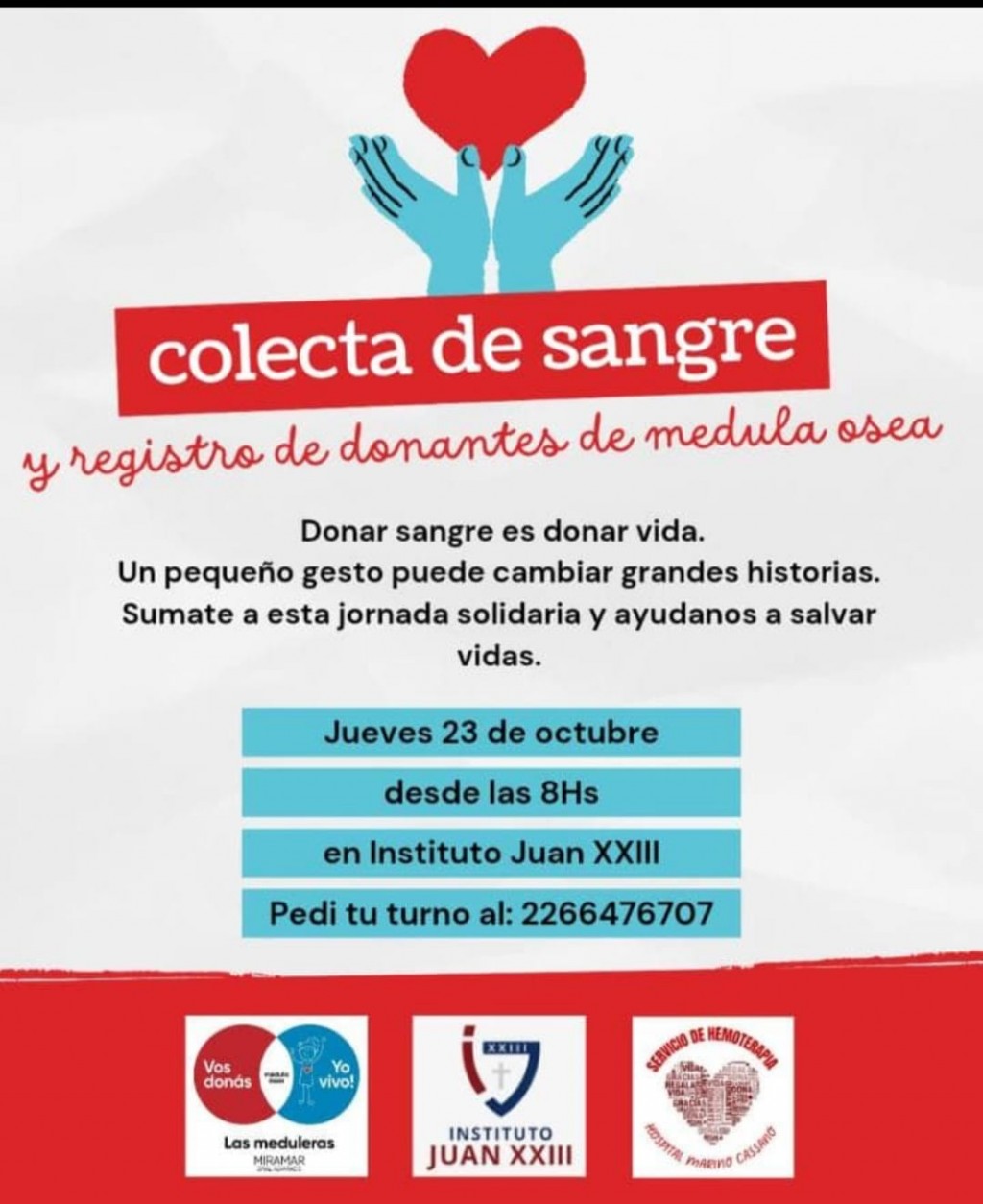  Mechongué: Colecta de Sangre y Registro de Donantes de Médula Ósea