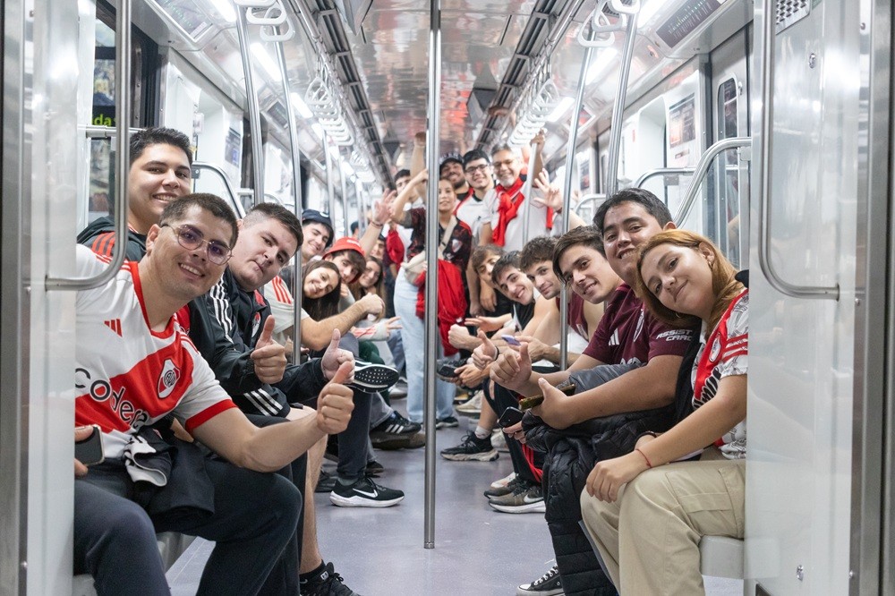 El Subte funcionará más tarde los días de partido en River: acuerdo entre SBASE y el club para facilitar la vuelta a casa