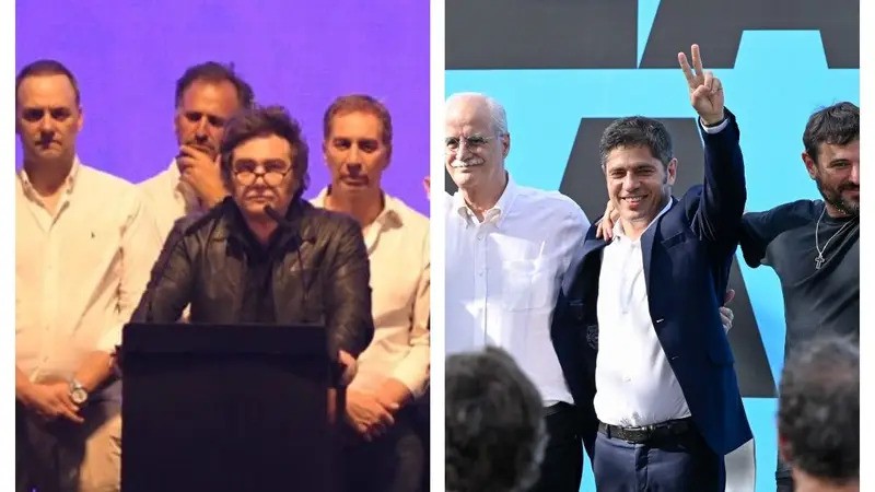Cierre de campaña caliente: Kicillof y Massa hablaron de “estafa libertaria” y Milei respondió con críticas al “Congreso destituyente”