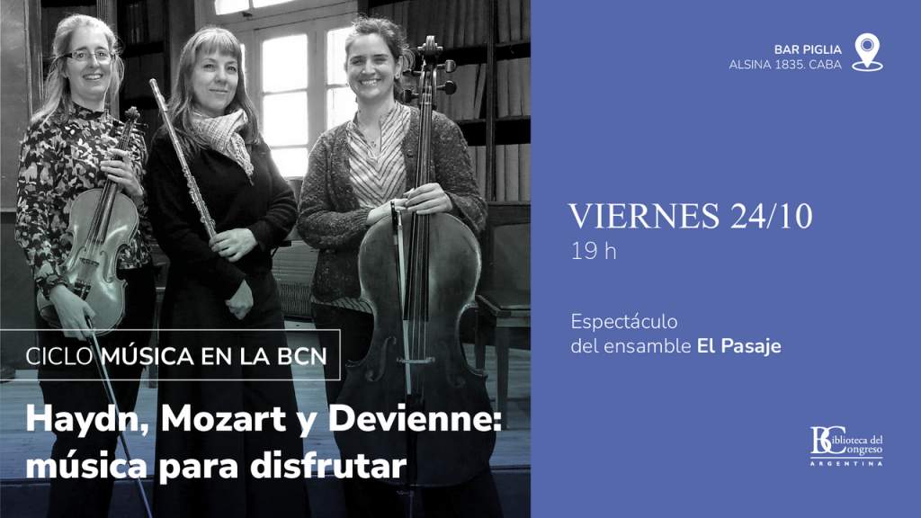 Haydn, Mozart y Devienne: Música para disfrutar en la Biblioteca del Congreso