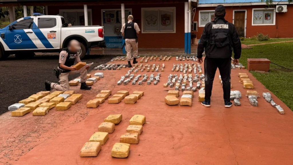 PNA secuestró más de 319 kilos de marihuana valuados en más de 1.190 millones de pesos