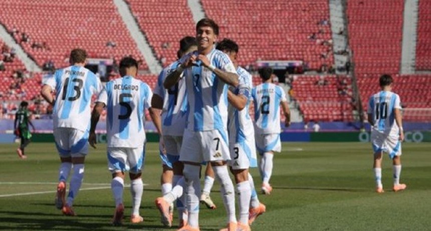 Argentina aplastó a Nigeria y se metió en los cuartos del Mundial Sub 20