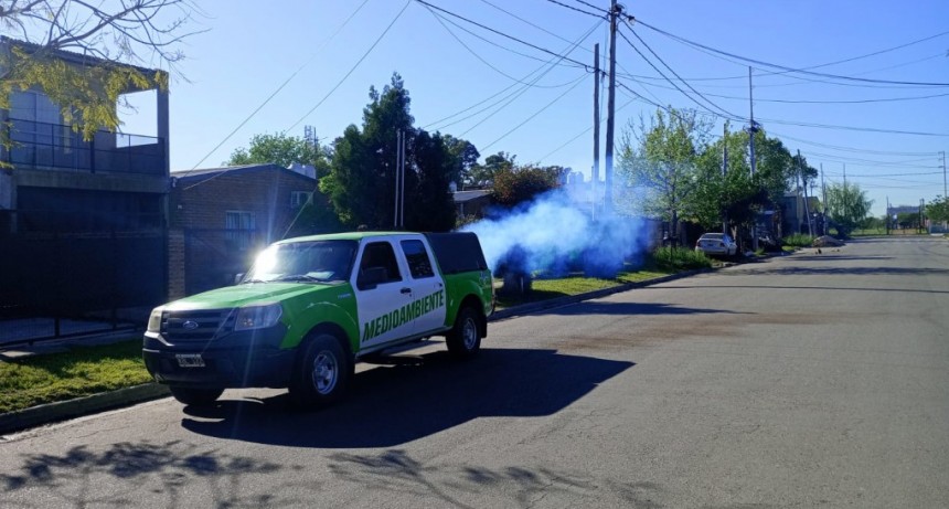 Esteban Echeverría refuerza las fumigaciones para prevenir el dengue