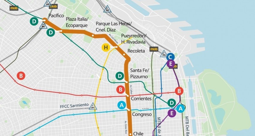 La Ciudad lanzó la licitación para construir la Línea F