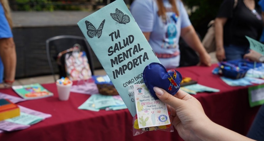 Merlo realizó una jornada sobre salud mental con talleres, asesoramiento y capacitaciones