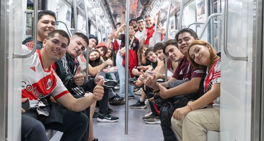 El Subte funcionará más tarde los días de partido en River: acuerdo entre SBASE y el club para facilitar la vuelta a casa