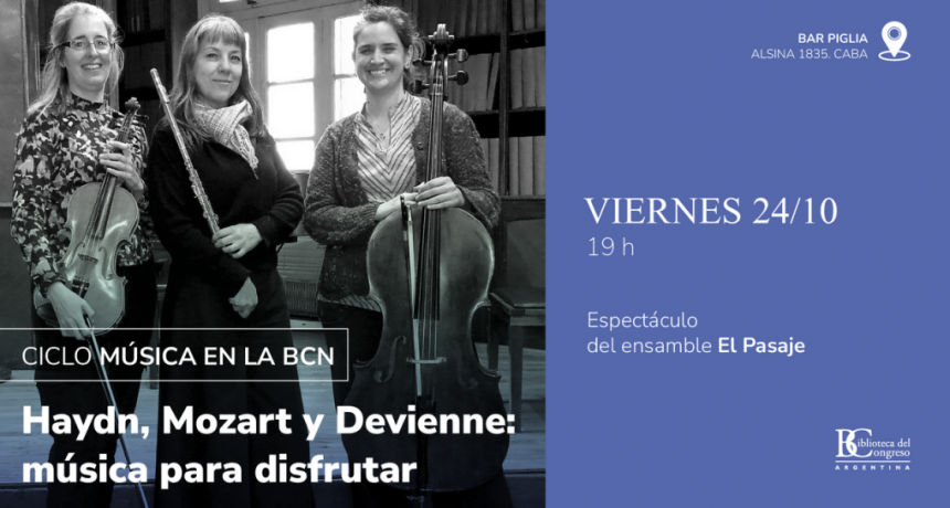 Haydn, Mozart y Devienne: Música para disfrutar en la Biblioteca del Congreso