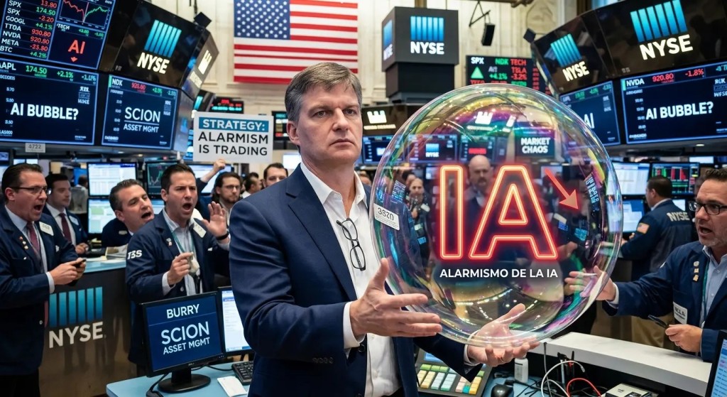 Burry: el alarmismo de la IA es una estrategia comercial 