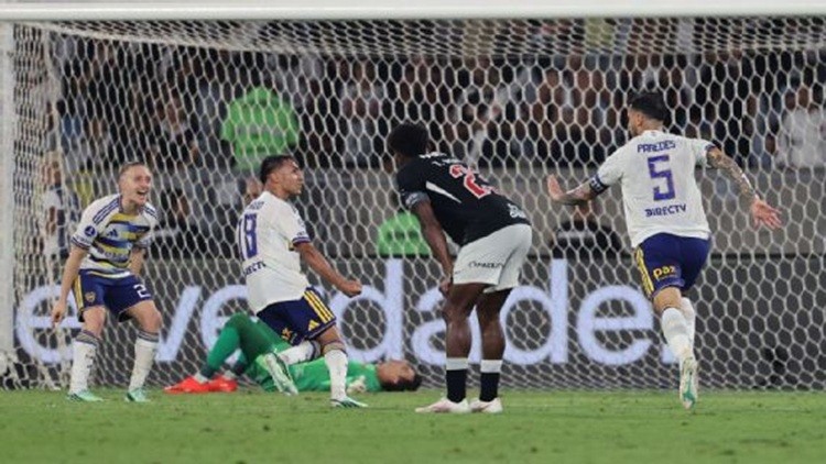 Boca hizo historia en el Maracan&aacute;: elimin&oacute; a Vasco con un gol de Paredes y va por la Sudamericana
