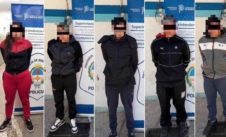 Detuvieron a cinco integrantes de la banda que atac&oacute; a un polic&iacute;a en San Justo