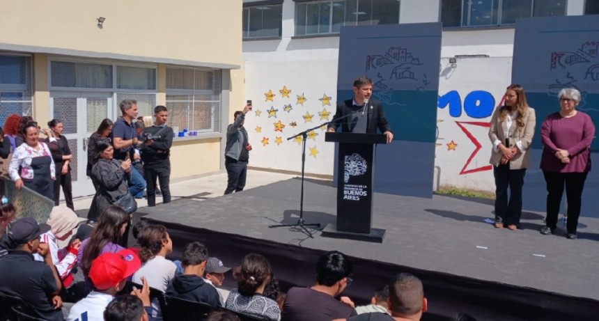 Kicillof inaugur&oacute; DOS NUEVOS EDIFICIOS educativos en La Matanza y ya son 327 en la Provincia