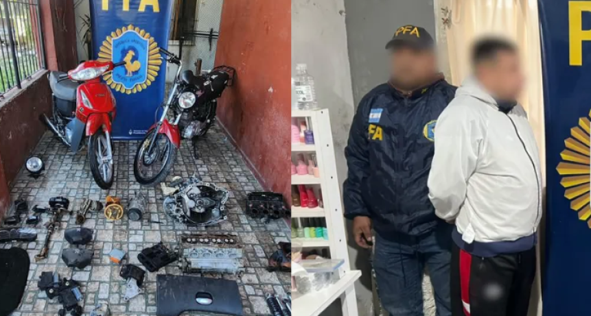 Cayo un negocio ilegal en La Matanza: adulteraba autopartes y ocultaba el origen de veh&iacute;culos