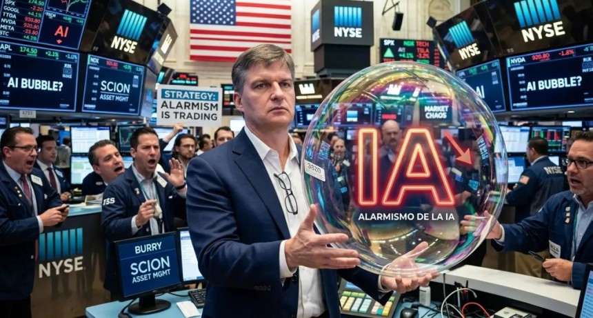Burry: el alarmismo de la IA es una estrategia comercial 