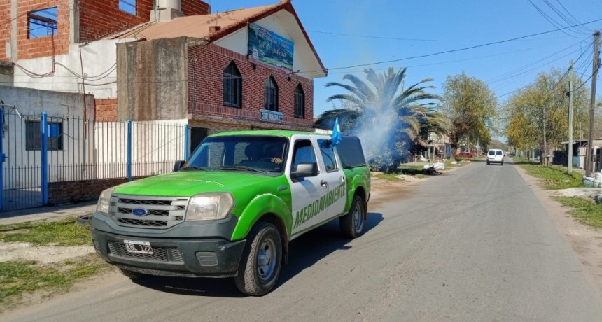 Refuerzan la fumigaci&oacute;n contra el dengue en distintos barrios de Esteban Echeverr&iacute;a