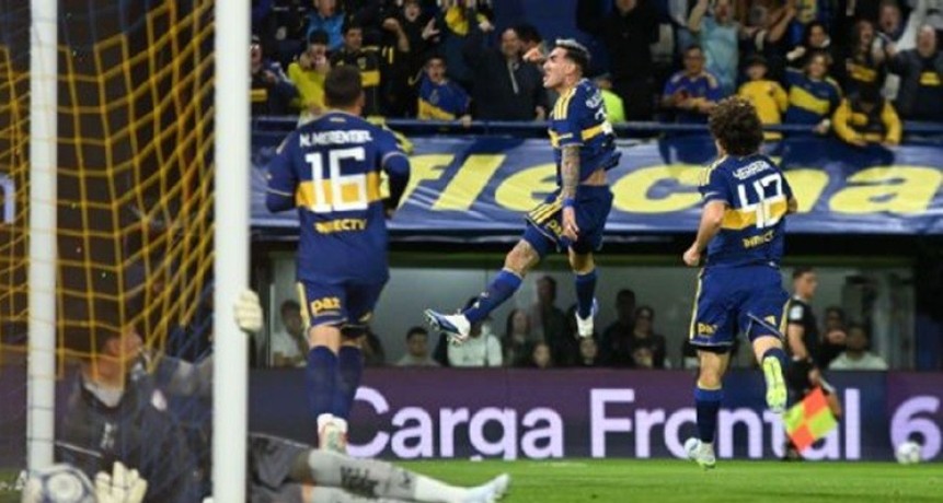 Boca gole&oacute; a Uni&oacute;n en La Bombonera y se mantiene en la pelea por todo