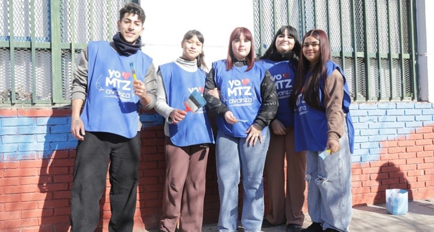 La Matanza convoca a j&oacute;venes a participar de jornadas solidarias para renovar escuelas y espacios comunitarios