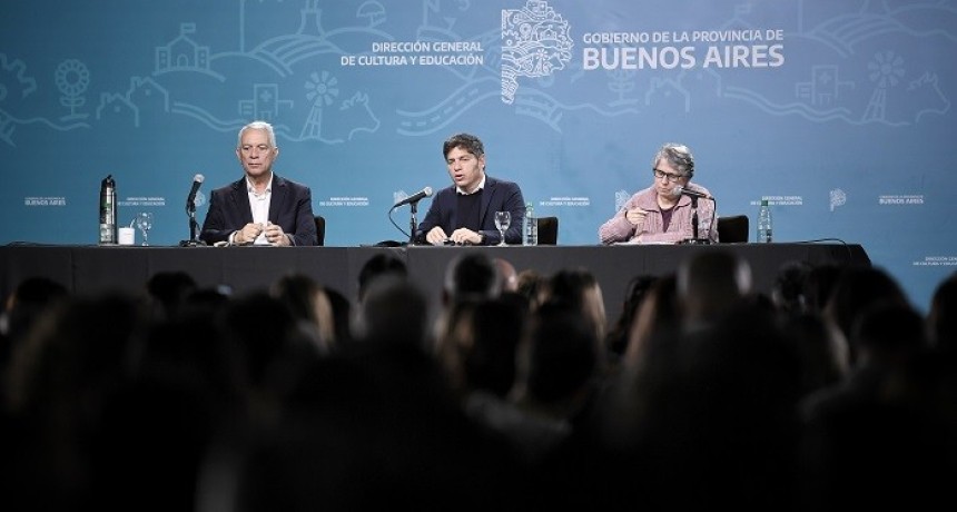 Kicillof defendi&oacute; la educaci&oacute;n p&uacute;blica: &ldquo;No vamos a mejorarla con recetas importadas&rdquo;