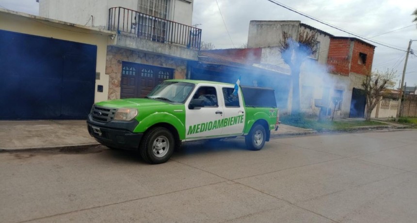 Esteban Echeverr&iacute;a contin&uacute;a con los operativos gratuitos de fumigaci&oacute;n contra el dengue