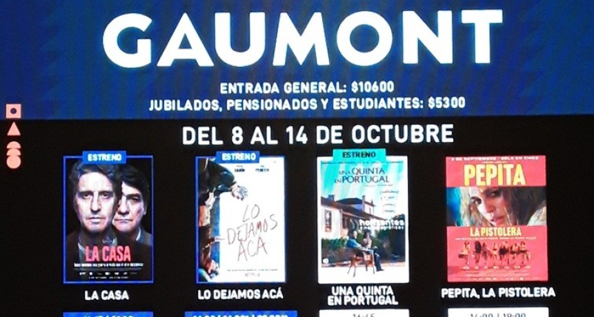 Cine Gaumont: la cartelera completa hasta el 14 de octubre, con estrenos y funciones especiales