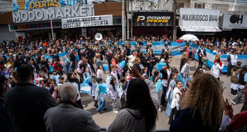 San Francisco Solano celebr&oacute; sus 77 a&ntilde;os con anuncios de obras y una gran fiesta popular