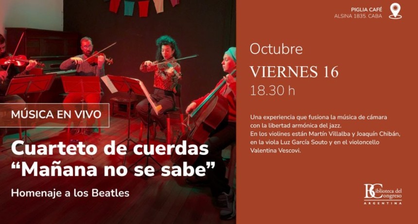 Homenaje a los Beatles en versi&oacute;n jazz en la Biblioteca del Congreso