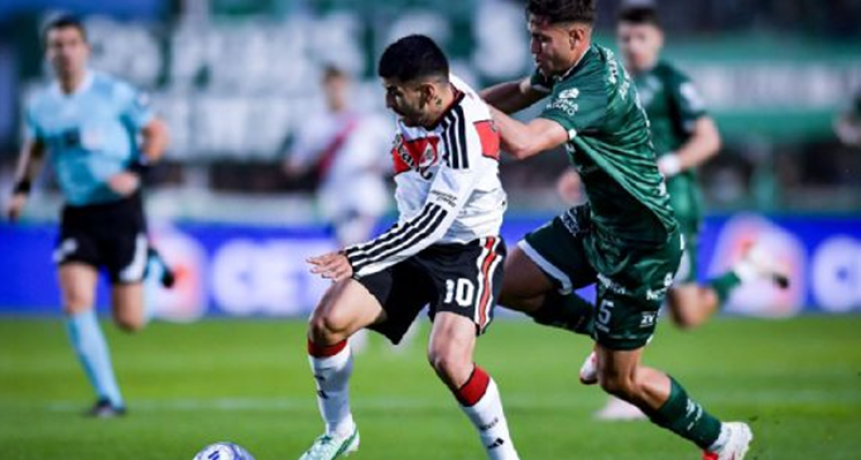 River reaccion&oacute; a tiempo, empat&oacute; con Sarmiento y dej&oacute; pasar una oportunidad clave