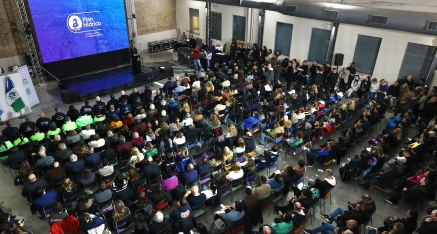 Avellaneda present&oacute; un plan h&iacute;drico de $25.000 millones para reducir el riesgo de inundaciones