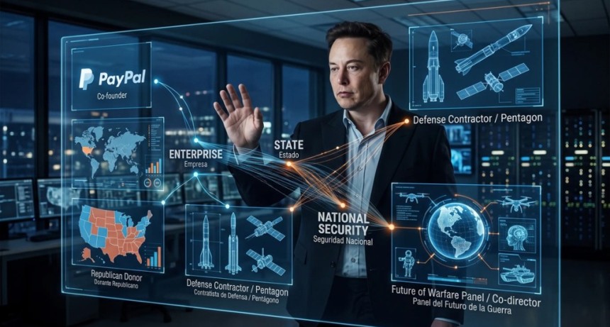 La metamorfosis de Elon Musk: de PayPal al Pent&aacute;gono 