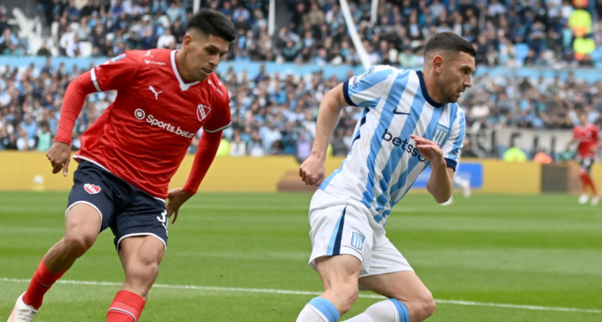 Racing e Independiente igualaron en un cl&aacute;sico intenso que complic&oacute; a los dos