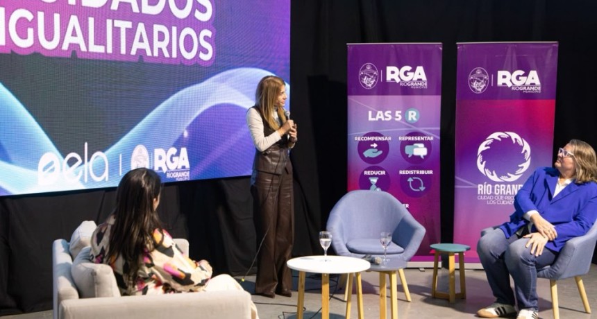 Magdalena Sierra present&oacute; el sistema de cuidados de Avellaneda en Tierra del Fuego