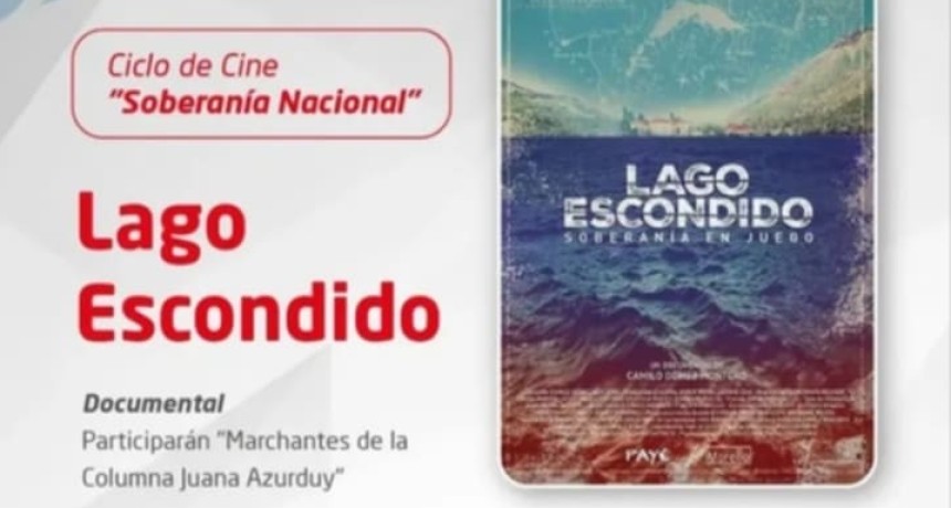 &ldquo;Lago Escondido&rdquo; llega a Mansi&oacute;n Ser&eacute; con una proyecci&oacute;n y debate sobre soberan&iacute;a