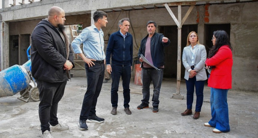 Mor&oacute;n: Ghi y Katopodis supervisaron cuatro obras clave de infraestructura