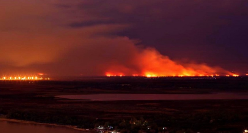 El Ministerio de Seguridad presentó sus lineamientos de acción en los incendios en el Delta