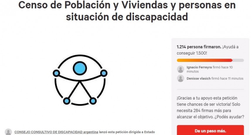 COMUNICADO DEL CONSEJO CONSULTIVO DE DISCAPACIDAD CENSO 2022 – DISCAPACIDAD