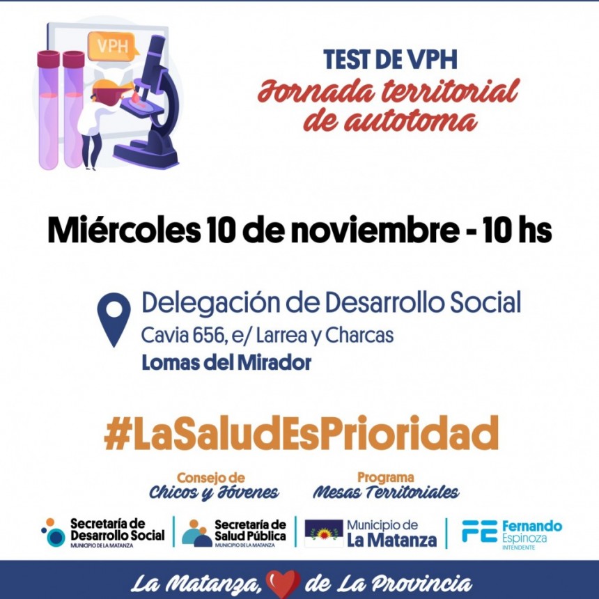 Test VPH en Lomas del Mirador