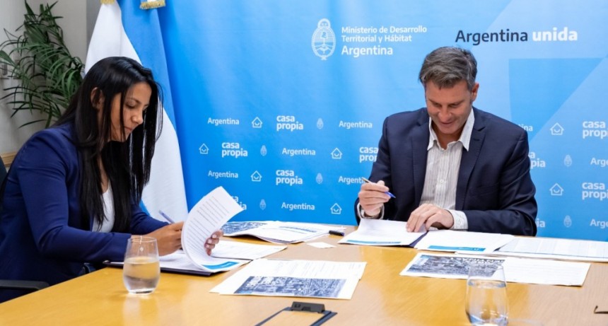El Gobierno Nacional construirá un nuevo Desarrollo Urbanístico Procrear II en Malvinas Argentinas