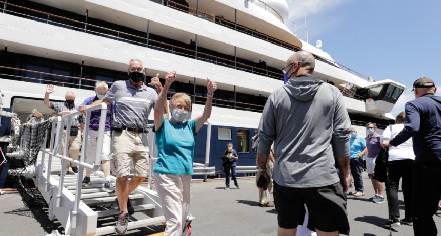 Llegó un nuevo crucero con turistas internacionales a la Argentina