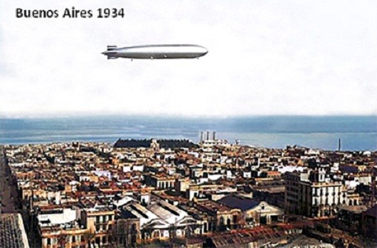 LA LLEGADA DEL GRAF ZEPPELIN A BUENOS AIRES / Amancio Williams - Aviador Civil, Arquitecto (1913-1989)