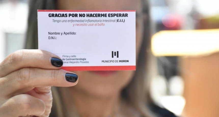 Morón presentó el programa "Gracias por no hacerme esperar"