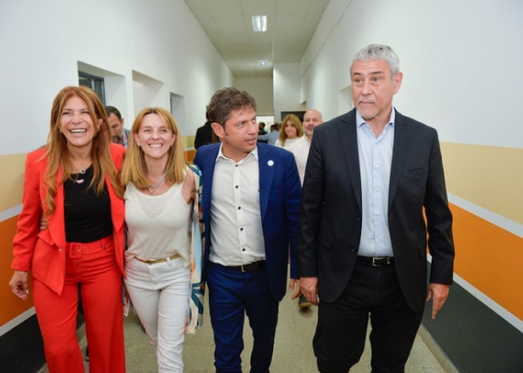 Axel Kicillof inauguró las obras de ampliación de la Escuela Secundaria N°34 de Avellaneda