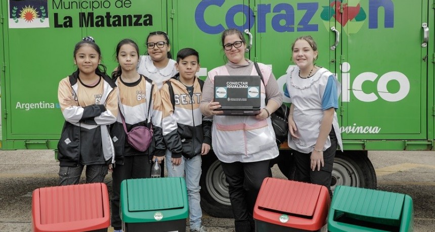 La Matanza: entregan kits ecológicos a escuelas y jardines de infantes para crecer cuidando el medio ambiente