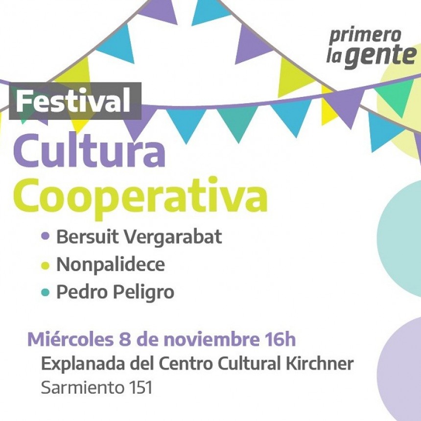 Festival Cultura Cooperativa en el CCK