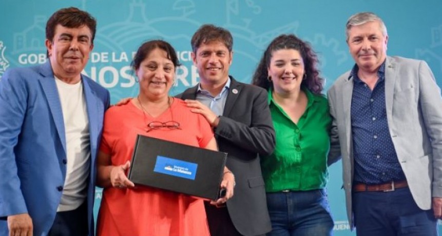 Axel Kicillof: “No somos individuos aislados, somos una comunidad que invierte en educación para construir un futuro para todos"
