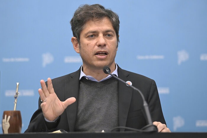 Kicillof y un reclamo conjunto contra el ajuste de Milei: “Frenar la obra pública es un crimen social”