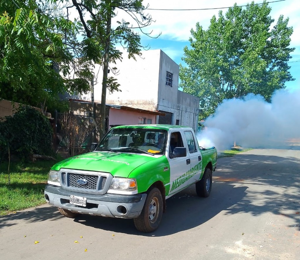 Esteban Echeverría intensifica los operativos de fumigación contra el dengue