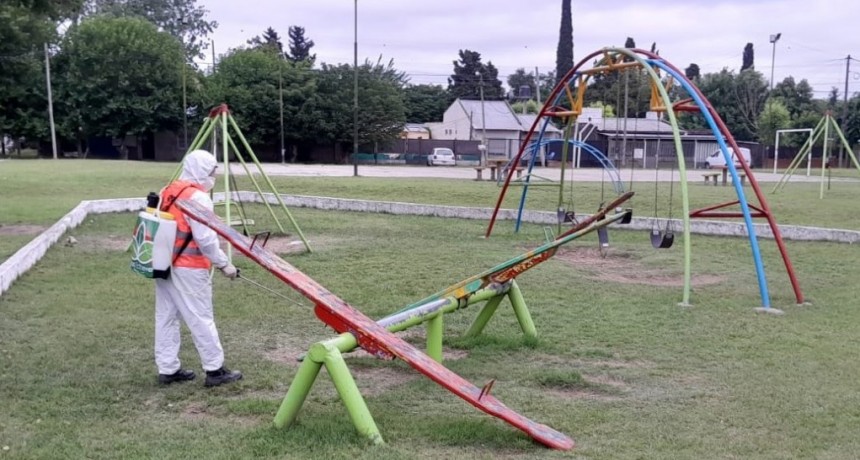 Esteban Echeverría intensifica operativos de fumigación para prevenir enfermedades virales