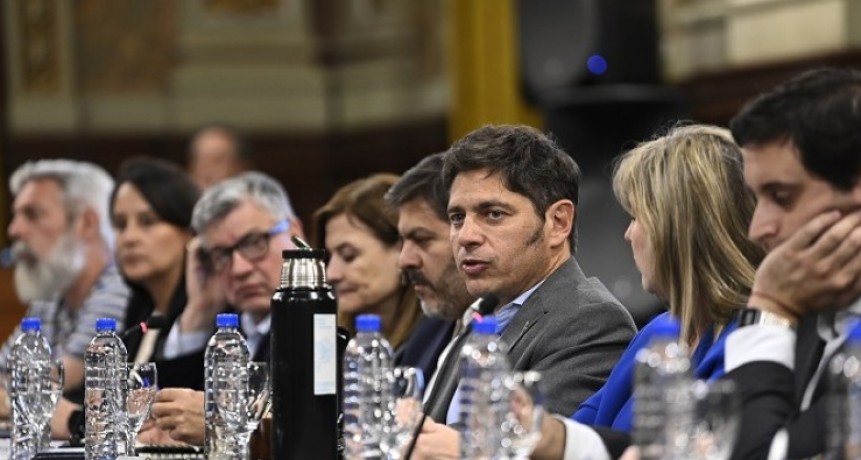 Kicillof lideró la primera reunión de la Comisión Asesora del Canal Magdalena y pidió la cesión de jurisdicción a la Provincia