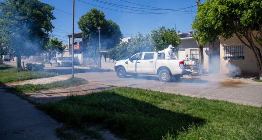 Quilmes intensifica los operativos de fumigación contra el dengue