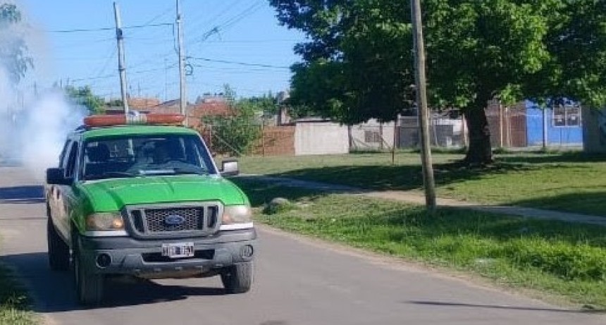 Esteban Echeverría refuerza la fumigación para prevenir el dengue en Canning