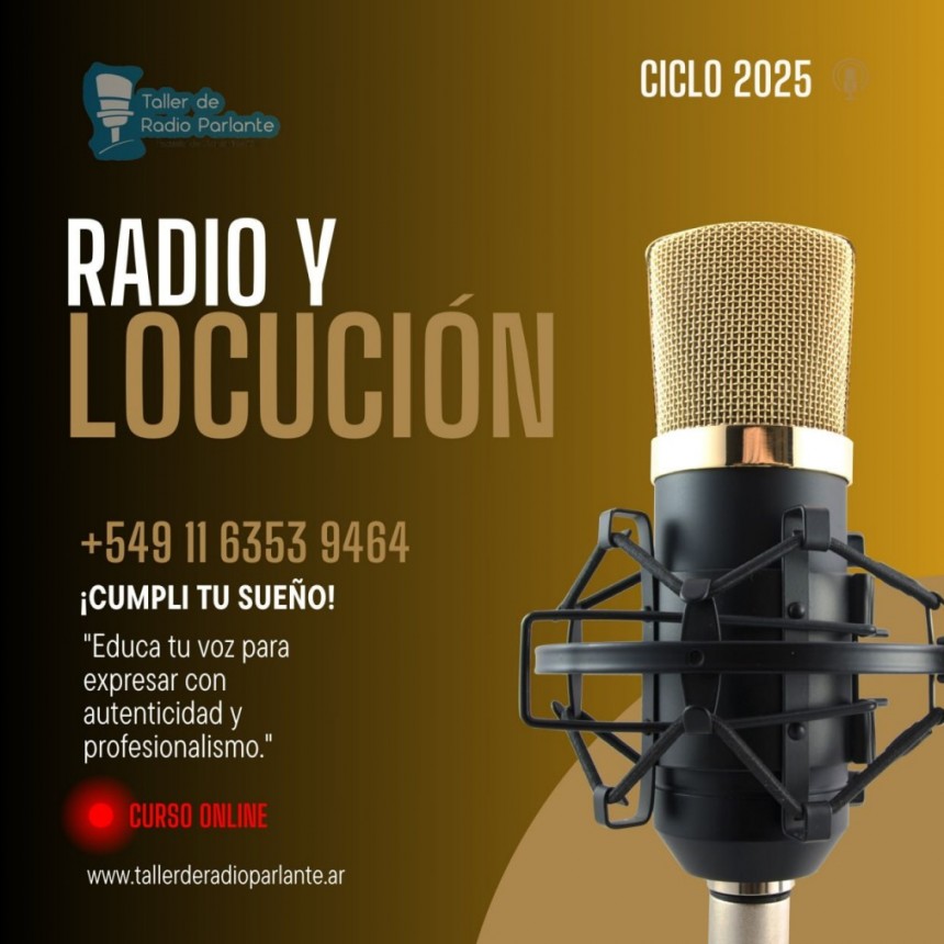 Ingresa en 2025 al Maravilloso mundo de la Radio y Locución